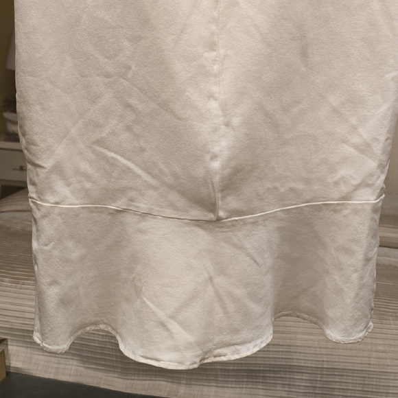 Ashley Stewart Cream Off-Shoulder Mini Dress - Picture 9 of 14